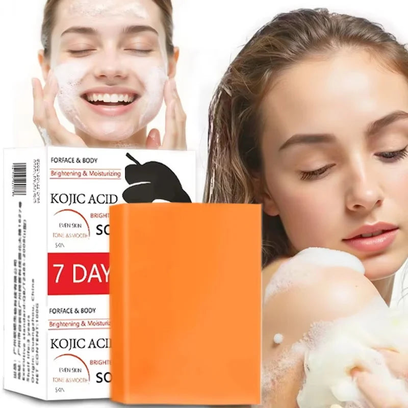 Kojic Acid Cleansing Bar – Moisturizing Handmade Soap