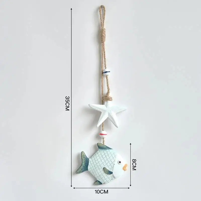 Handmade Wood Animal Wall Pendant