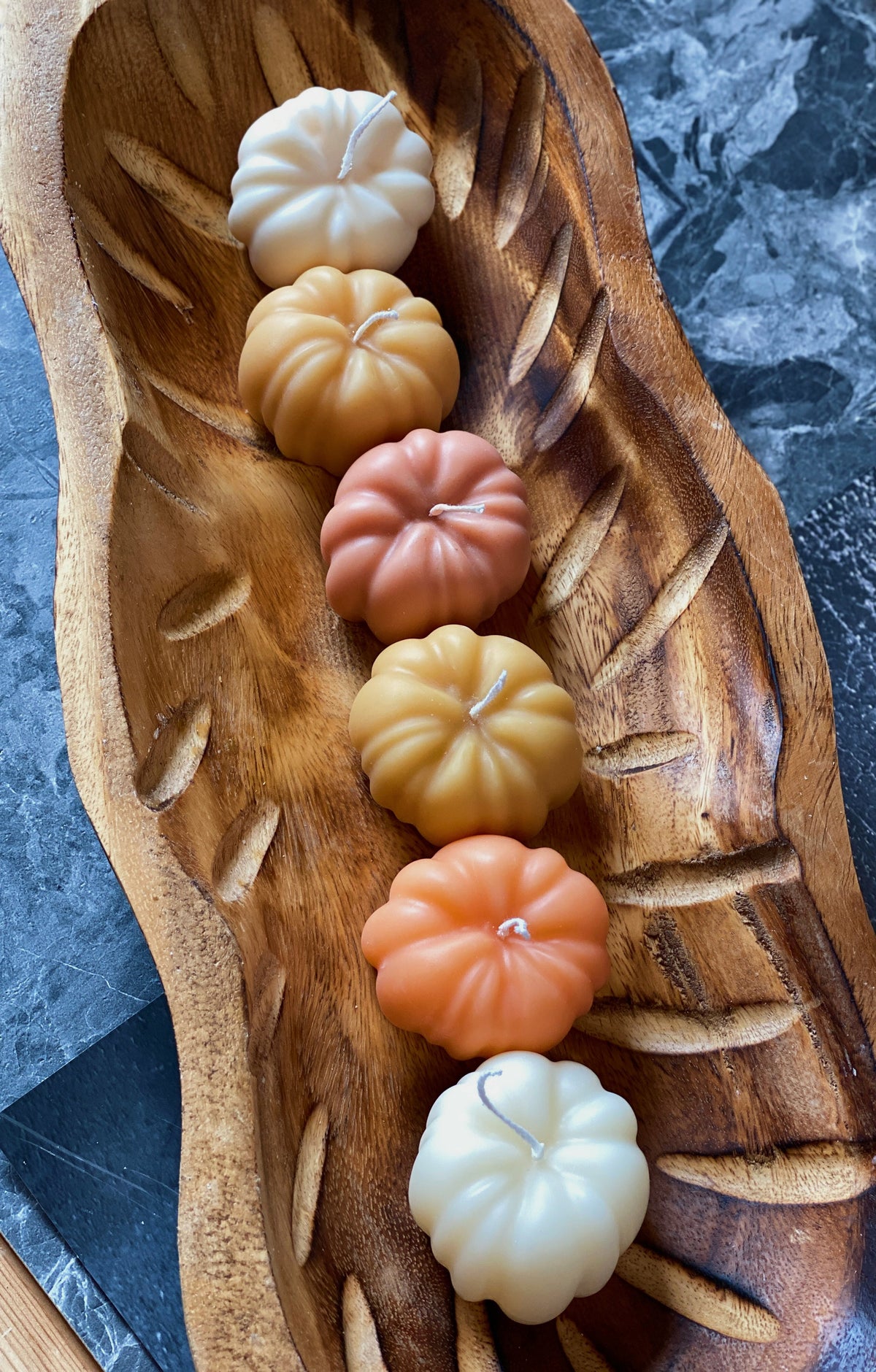 Handmade Soy Wax Pumpkin  Candles