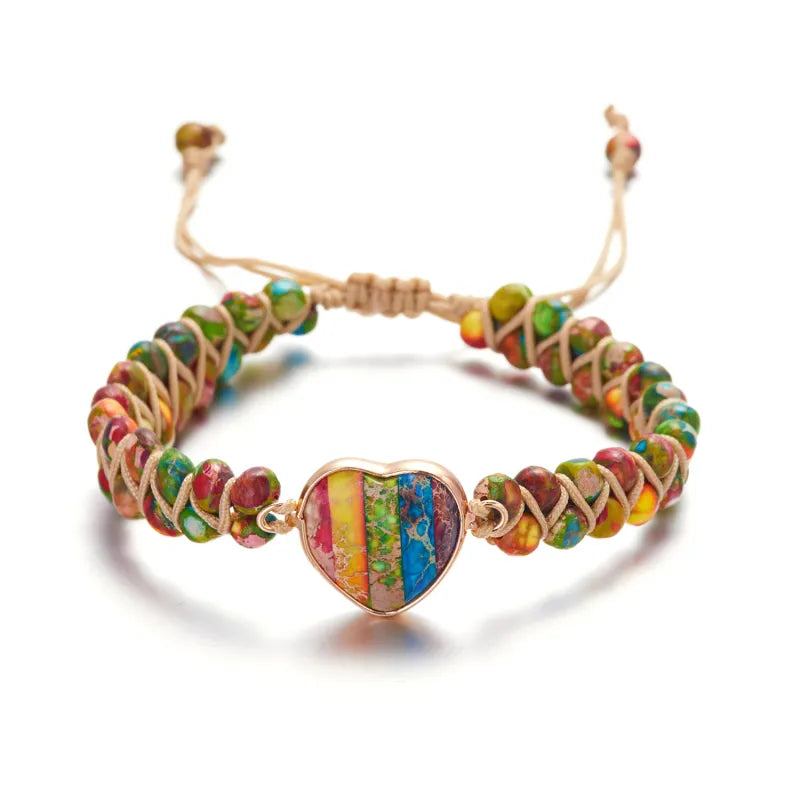 Love Stone Winding Bracelet