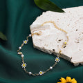 Bohemian Daisy Anklets
