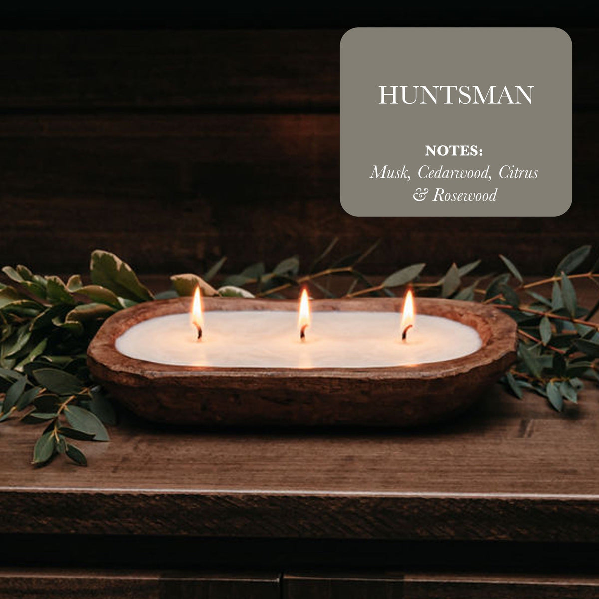 3-Wick Dough Bowl Soy Candle