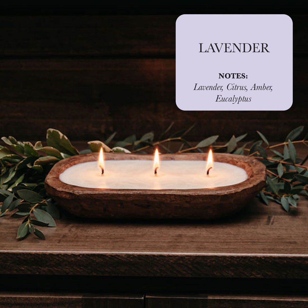 3-Wick Dough Bowl Soy Candle