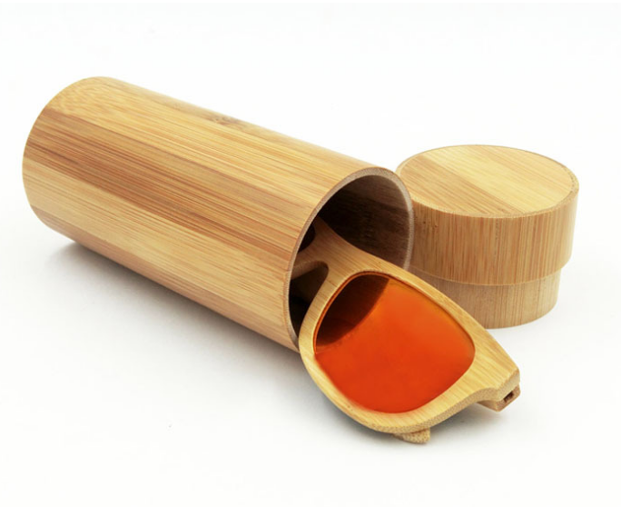 Handmade Bamboo Eyeglass Case