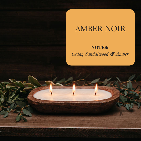 3-Wick Dough Bowl Soy Candle