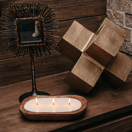 3-Wick Dough Bowl Soy Candle