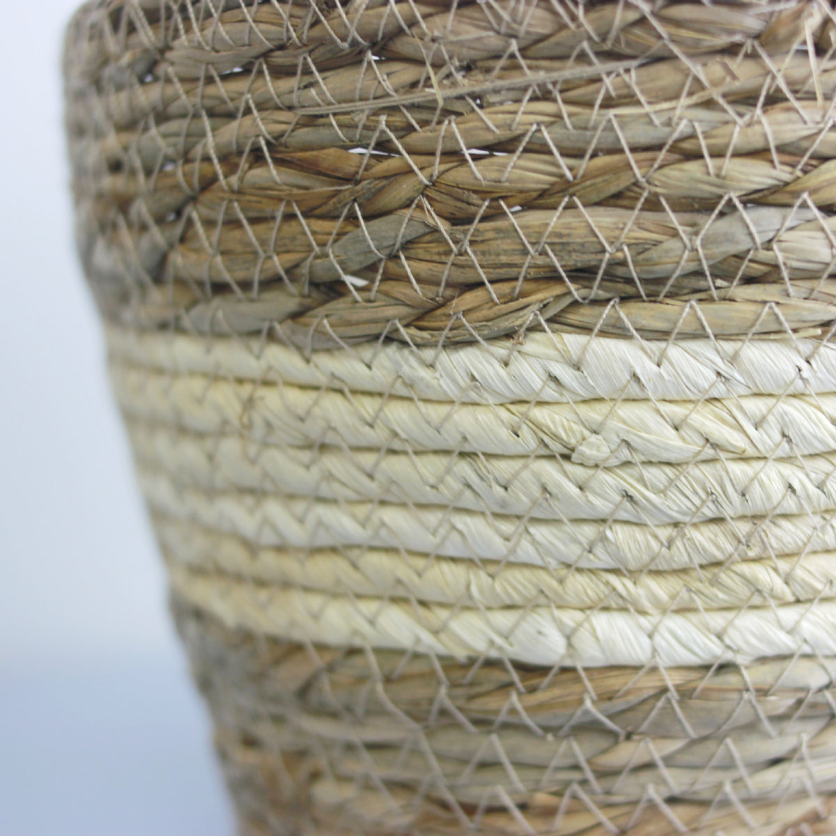 Woven Grass Planter Basket