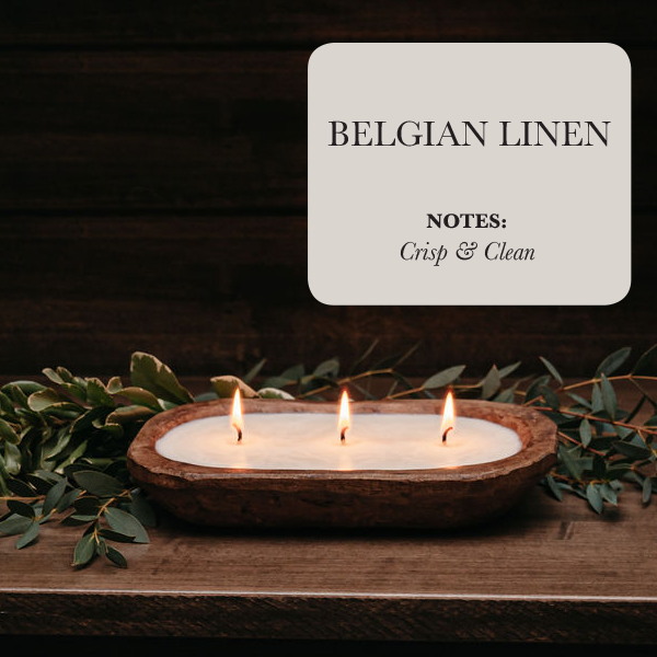 3-Wick Dough Bowl Soy Candle