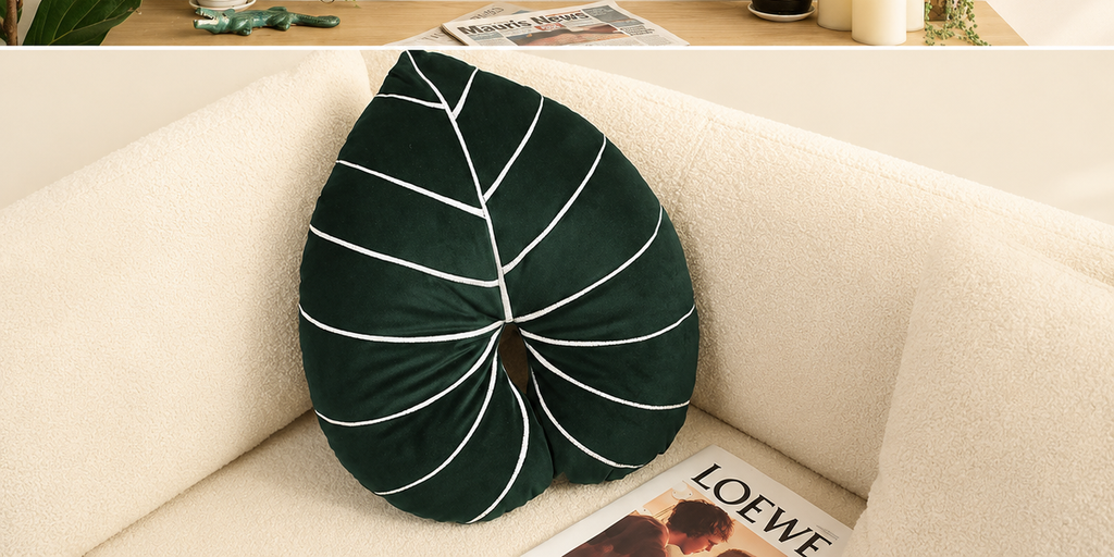 Green Plant Pillow