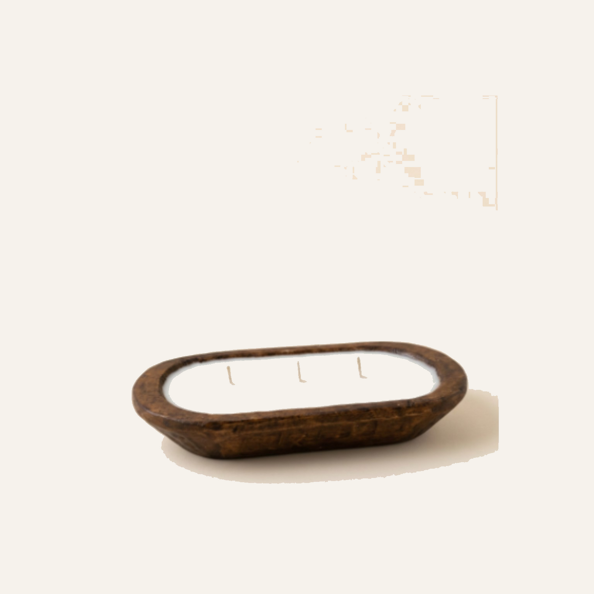 3-Wick Dough Bowl Soy Candle