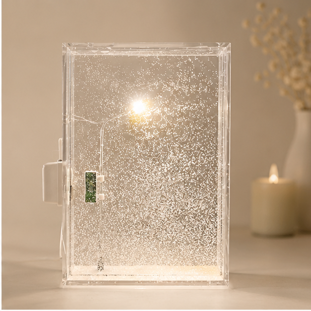 DIY Snowflake Night Light