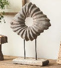 Wabi-Sabi Irregular Wooden Sculpture